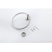 T&U Bathroom Lavatory Towel Ring Wall Mounted Stainless Steel  Brushed Nickel - B074XQDL4M